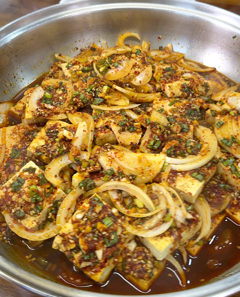 Braised Tofu, Dubu Jorim 두부조림